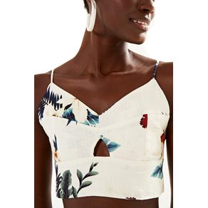Top Cropped Blanca Est Blanca_Off White - G