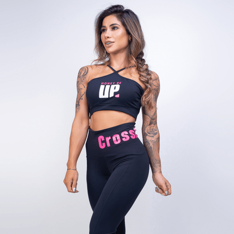 Top Fitness Honey Be Up Preto TP516