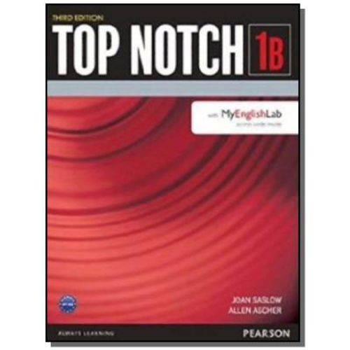 Top Notch 1 Split B Sb With Myenglishlab - 3rd Ed