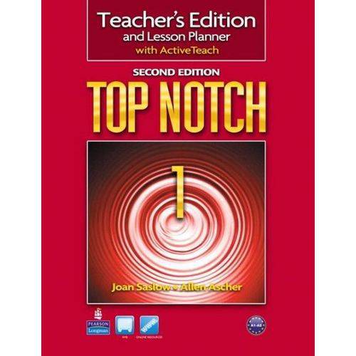 Top Notch 1 - Teachers Book With CD-ROM - Second Edition