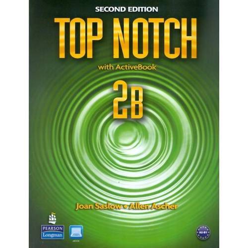 Top Notch 2b Sb/Wb W/Actbk Cd-Rom - 2nd Edition