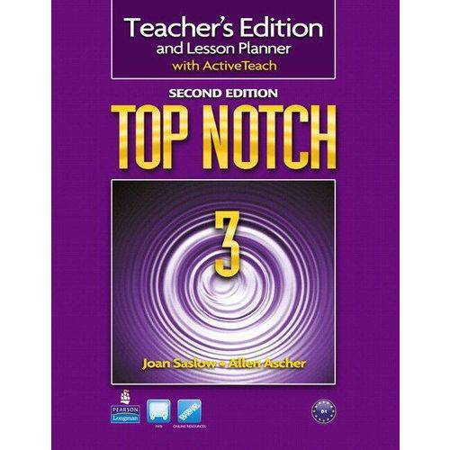 Top Notch 3 - Teachers Book With CD-ROM - Second Edition