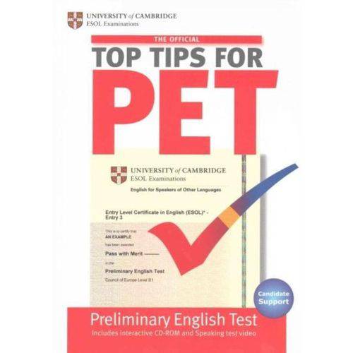 Top Tips For Pet - With CD-ROM