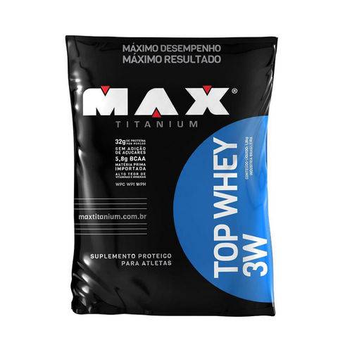 Top Whey 3w (1.8kg) Max Titanium - Vitamina de Frutas