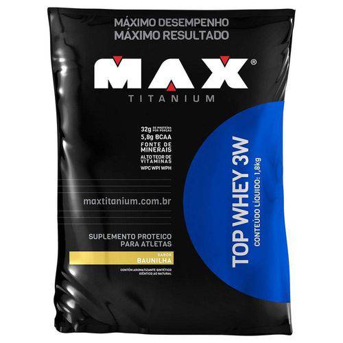 Top Whey 3w (1,8kg) - Max Titanium