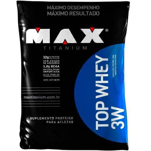 Top Whey 3W 1,8kg Refil - Max Titanium