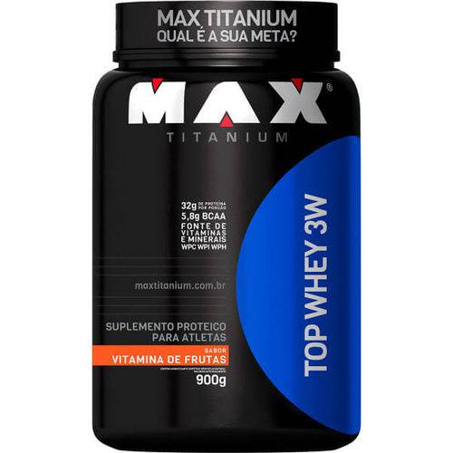 Top Whey 3w Max Titanium - 900g