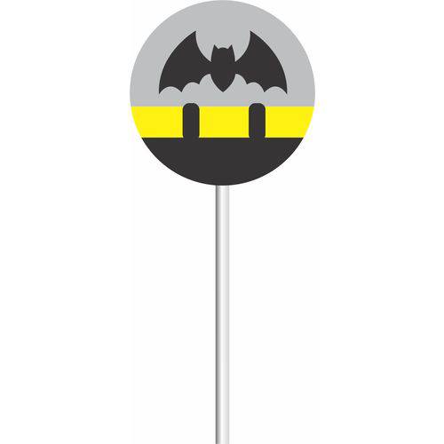 Topper Decorativo - 12 Unid - Morcego