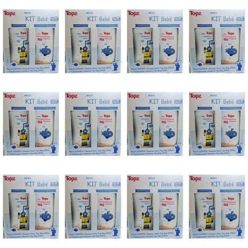 Topz Cremer Kit Shampoo e Condicionador Topz Baby 2x200ml (kit C/12)