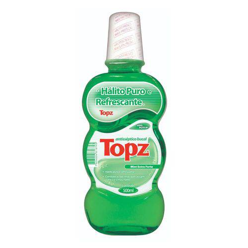 Topz Mint Extra Forte Enxaguante Bucal 500ml
