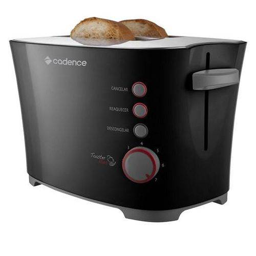 Torradeira Toaster Plus - 220V - Preto - Cadence