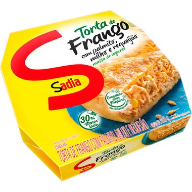 Torta de Frango com Catupiry e Iogurte Sadia 500g