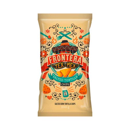 Tortilla Chips Sal - Frontera - 200g