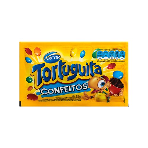 Tortuguita Confeitos Arcor 40g