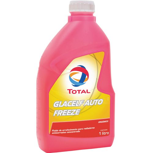 TOTAL Aditivo para Radiador Glacelf Freeze Concentrado Rosa 1L