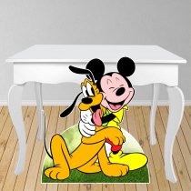 Totem de Chão - Mickey e Pluto