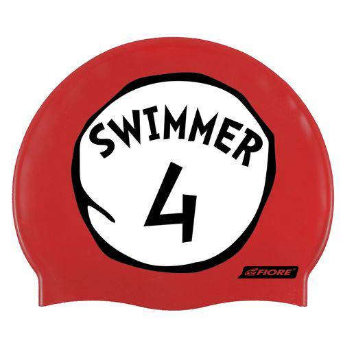 Touca de Silicone para Natação Swimmer 4