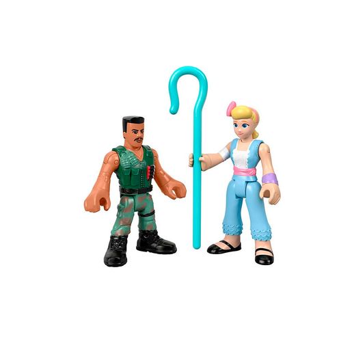 Toy Story 4 Imaginext Toy Bo Peep e Combate Carl - Mattel Toy Story 4 Imaginext Toy Bo Peep e Combate Carl - Matte