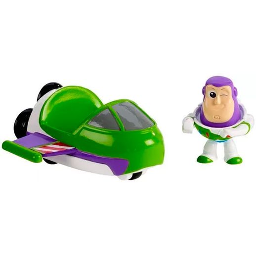 Toy Story Mini Veículos Buzz e Nave Espacial - Mattel