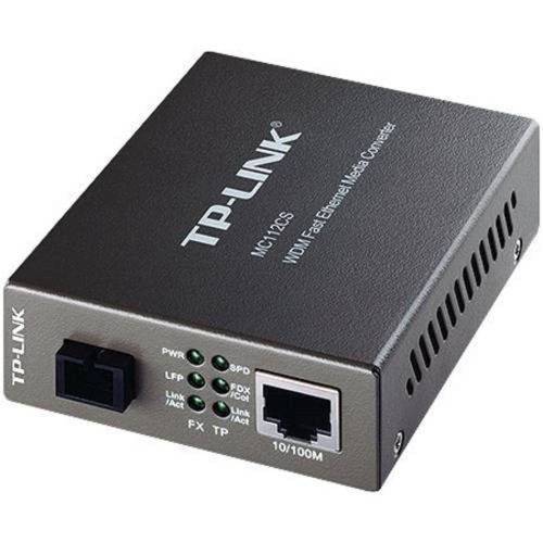 Tp-link Conversor de Mídia Wdm de 10/100mbps - 4.0 - Mc112cs