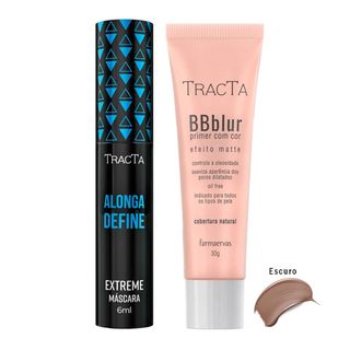 Tracta Extreme BB Blur - Máscara para Cílios + BB Blur Escuro Kit