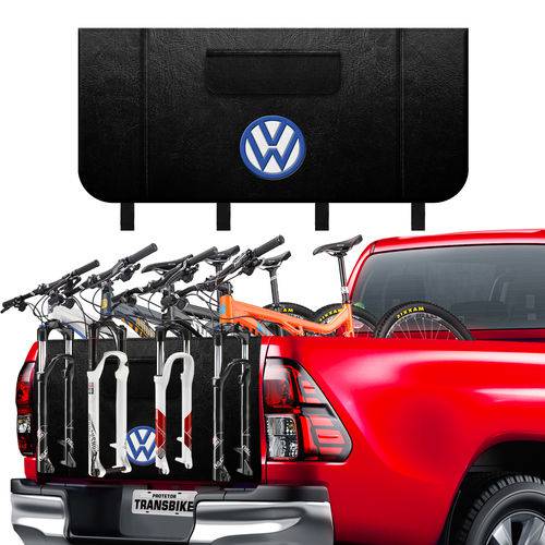 Transbike Logo Volkswagen 4 Bike - Protetor para Caminhonete