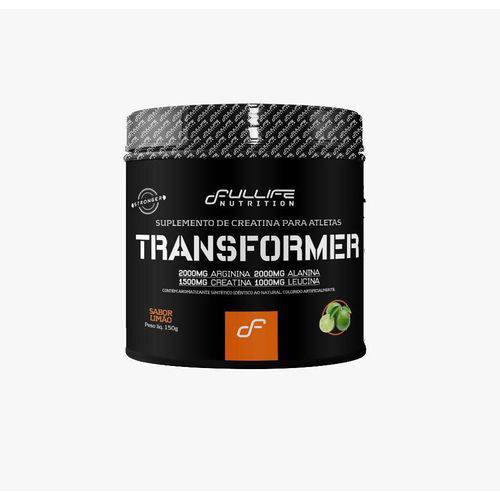 Transformer 150gr Pré Treino C/ Arginina - Fullife Nutrition (sabor: Limão)