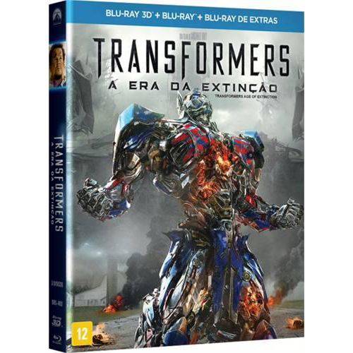 Transformers - a Era da Extinçao (Blu-Ray 3D + 2d)