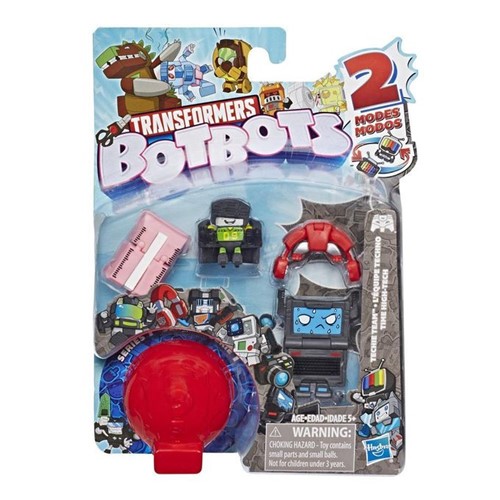 Transformers Botbots - Pack com 5 Figuras - Time High-Tech E4138 - PLAYSKOOL
