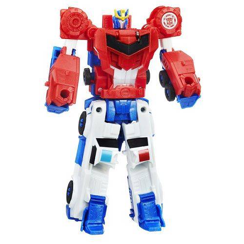 Transformers Crash Combiner Force Strongarm e Optimus Prime - Hasbro