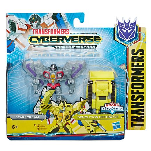 Transformers Cyberverse Spark e Demolition - Hasbro