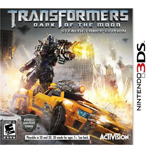 Transformers Dark Of The Moon Stealth Force N3ds