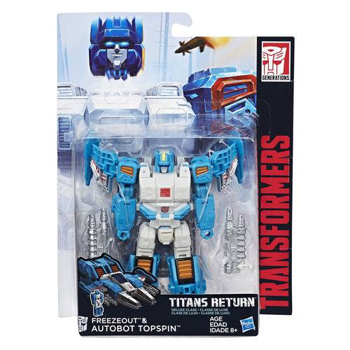 Transformers Generations Freezeout & Autobot Topspin Hasbro