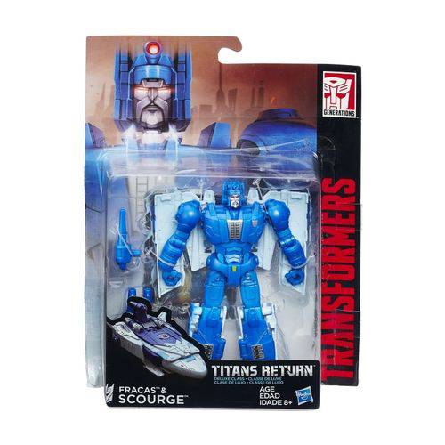 Transformers Generations - Titans Return - Fracas e Scourge - Hasbro