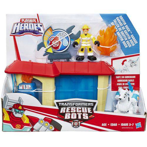 Transformers Rescue Bots Garagem de Griffin Rock - Hasbro B4963