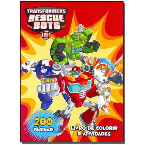 Transformers: Rescue Bots - Livro de Colorir e Atividades