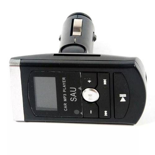 Transmissor Veicular Lê Pen Drive e Cartão Sd Fm Mp3 USB