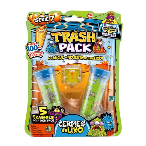 Trash Pack DTC Série 7 Sortidos com 5 Unidades