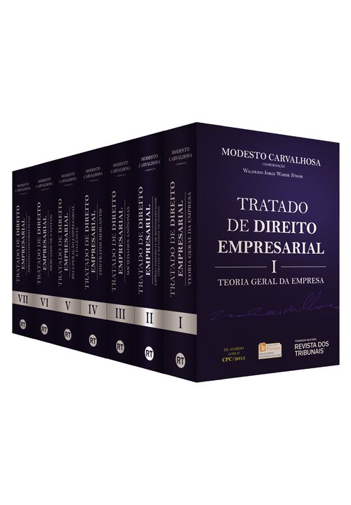 Tratado de Direito Empresarial - Coleção com 07 Volumes