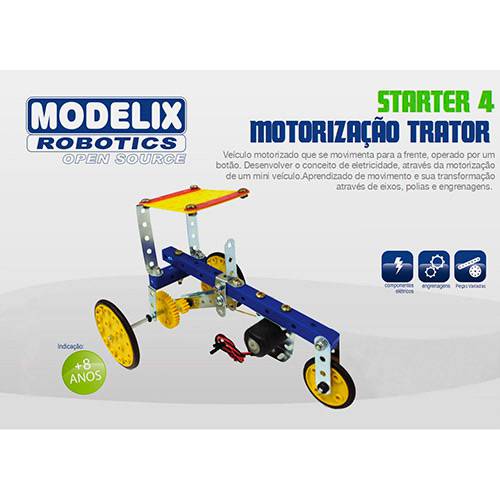 Trator Stater 4 Motorizaçao Modelix