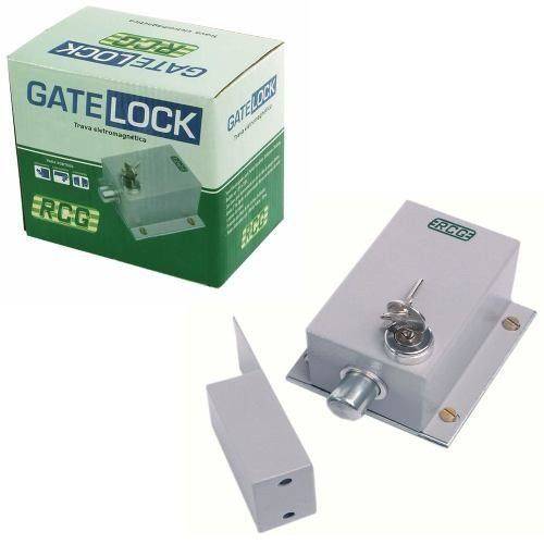 Trava Elétrica Eletromagnética para Portão Gate Lock - RCG