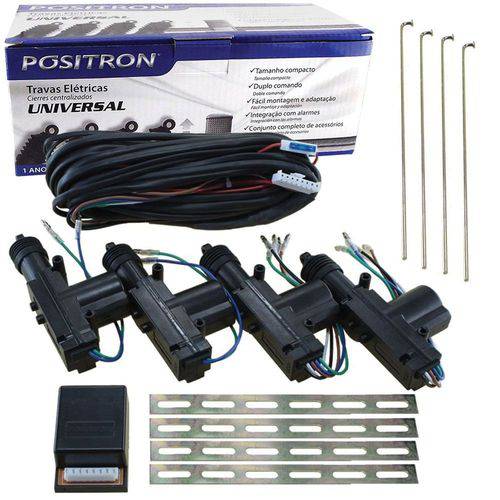 Trava Elétrica Positron Tr410 Universal 4 Portas
