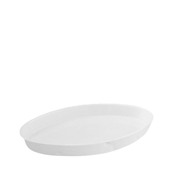 Travessa Oval Verbano Gourmet Branco Porcelana 23X14CM - 29770
