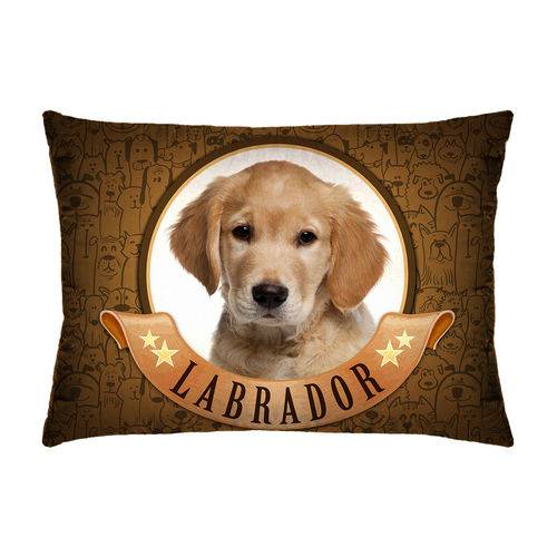 Travesseirinho Decorativo Labrador 35cm X 26cm