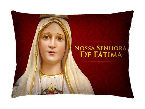 Travesseirinho Decorativo Nossa Senhora de Fátima