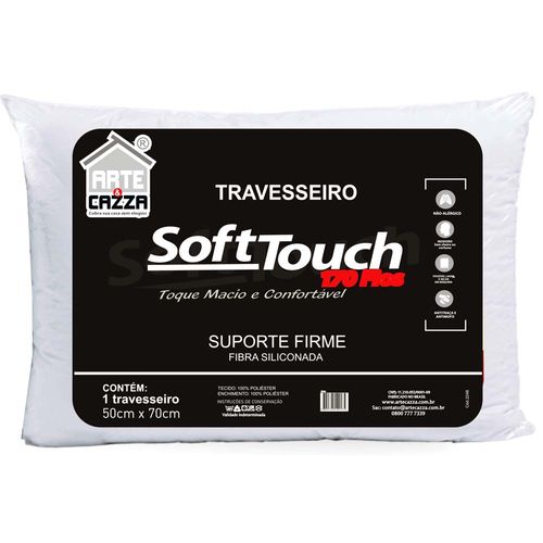Travesseiro 170 Fios Soft Touch Arte & Cazza 1026894