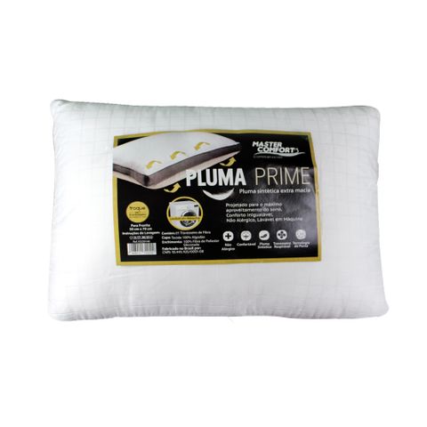Travesseiro 50x70cm Pluma Prime Unica