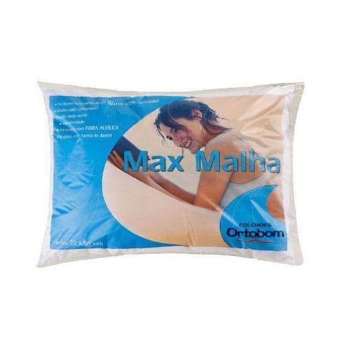 Travesseiro All/Ortobom Max Malha - Travesseiro Fibras Siliconizadas