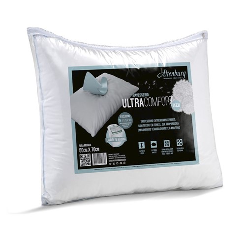 Travesseiro Altenburg Ultracomfort Branco 0.50 X 0.70
