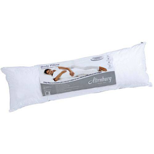 Travesseiro Body Pillow Microfibra Sem Fronha 40cmx1,30m